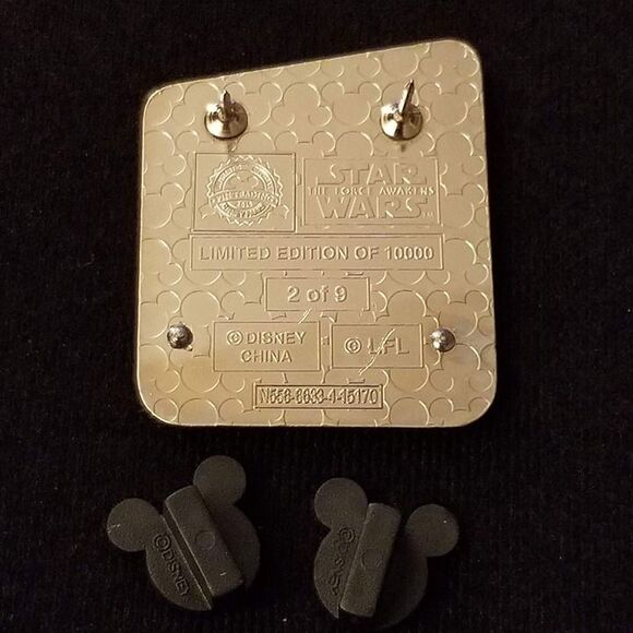Disney Poe LE Pin Star Wars The Force Awakens Countdown #2 111105 2015 - Picture 5 of 7